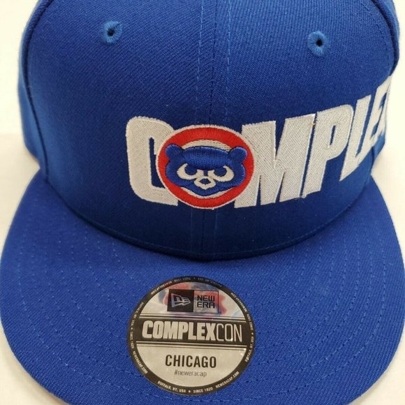NWT Chicago Cubs Complexcon New Era Snapback Hat